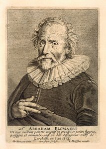 Abraham Bloemaertin muotokuva, kaiverrus Johannes Meyssens (1612-70)